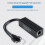 PoE Ethernet Splitter With Gigabit Speed, 5V 5A Output Adapter For IP Camera DC interface 10