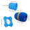 Microphone Foam Cover Stability Rings For KTV Performances Windshield 1set Black 4