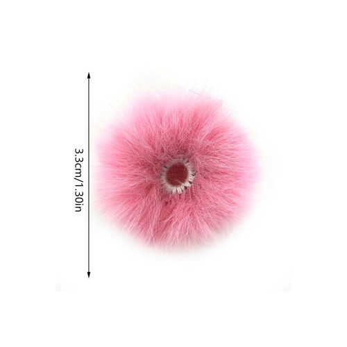 Furry Microphone Windscreen Accessory Mic Windproof Noise Filter Windshield Blue 1