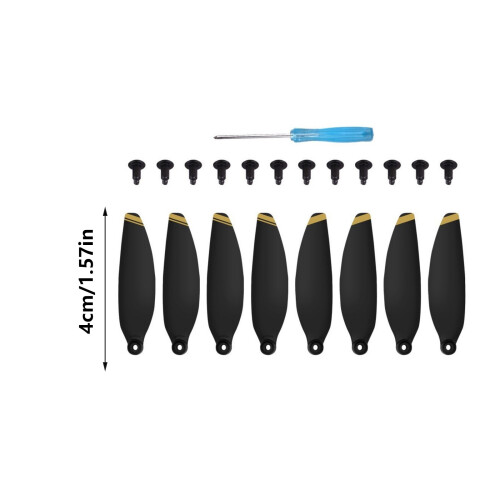 4726F Noise Reductions Bladee Propellers for Mini Drones Red and white 1