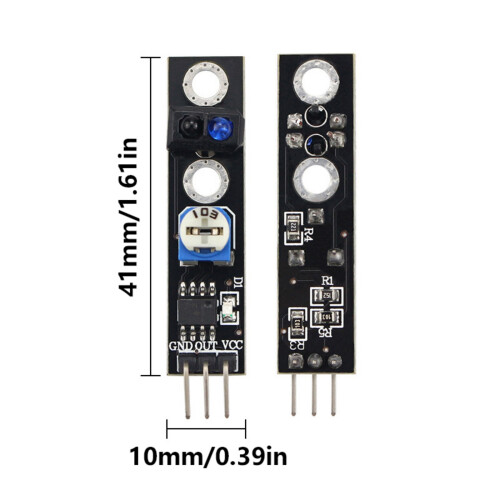 10x High Precise Line Detection Sensoring Module TCRT500 For Educational Use 1