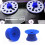 1 pair Rubber Circlet NAB Hub Adapters for Reel to Reel Recorders Black 8