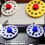 1 pair Rubber Circlet NAB Hub Adapters for Reel to Reel Recorders Black 7