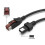 Barcode Scanner Cable 24V Powered USB Power Supply Data Line Cable Replacement 7