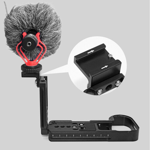 Durability Aluminum Alloy Cold Shoe Adapter For Flash LED Camera Accessories 1