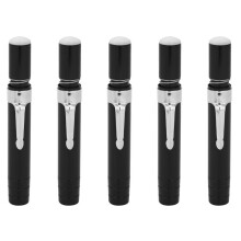 5 Pcs Suporte de Giz de Liga de Alumínio Preto (Preto)