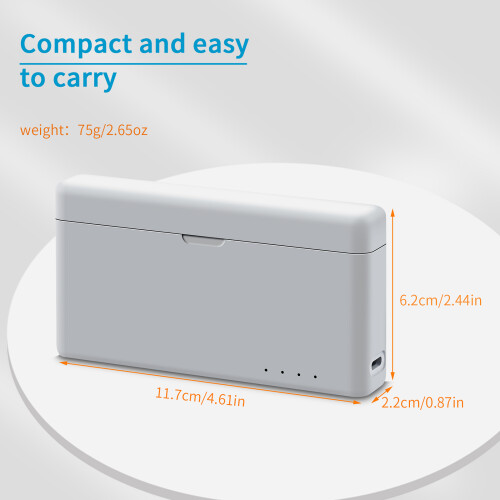 USB Charging Hub for Action Camera Batteries 3 Slots Efficient Power Case 2