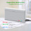 USB Charging Hub for Action Camera Batteries 3 Slots Efficient Power Case 6