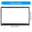Computer Screen Border Sticker Repair Accessory for P53s Single Lens 3