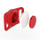 Silicone Pet Collar Protective Case for Dog Collar Holder Protections Case White 9