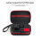 Multipurpose Camera Case for Action 5Pro Case Moisture Proof Bag Organizers Gray Color 8