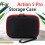 Multipurpose Camera Case for Action 5Pro Case Moisture Proof Bag Organizers Gray Color 9
