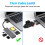TypeC3.0 Multiple Card Reader for CFast CF XD SDTF Cards with Fast Speed Data 7