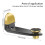 Aluminum Alloy Projector Wall Mount Bracket Holder Storage Rack Adjustable Coffee gold 4