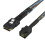 High Performances Internal MiniSAS SFF8643 to MiniSAS SFF8087 Cable 0.5m 2