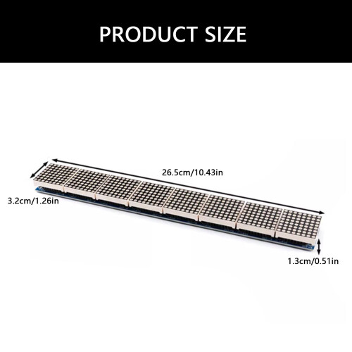 MAX7219 8x8 Dot Matrixes LED Display Module for and DIY Electronics 2