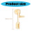 String Winder Embroidery Plastic Thread Bobbins Floss for Storage Holder Winding Beige 7