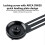 Lightweight Camera Base Plate with Cold Shoe for Additional Gear Setsup Black 3