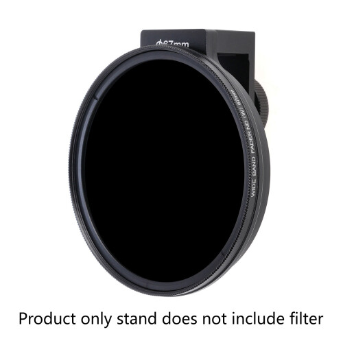 Versatile 67mm Filter Mount Mobile Filter Stand Simple Installs for Phone  14/15 2