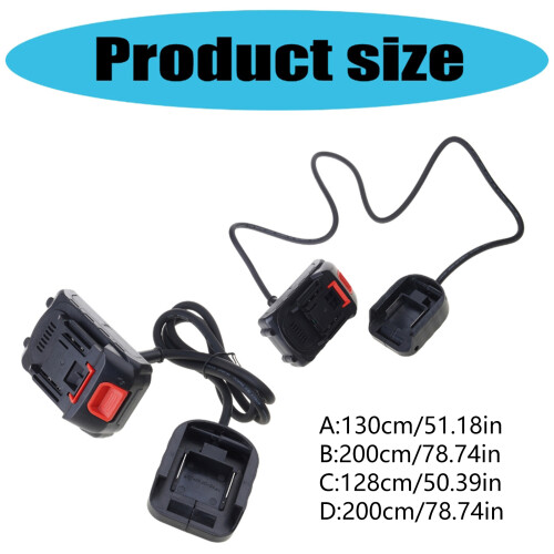 Power Cord for  21V Tools Seamlessly Integration with Electric Tools A 1