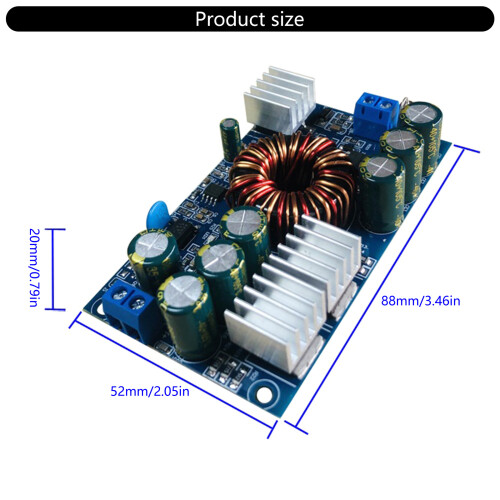 12V-90V to 9V 12V 19V 24V 4A Precise Voltage Adjustment Step Down Module 19V 4A 2