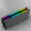 Customizable ARGB Memory Heat Dissipator for Improve Stability in Gaming Silver 8