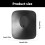 Desktop Speaker Stand Professional Studio Monitors Stand for LSX II Speakers Blue 4