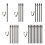 Metal Pen Refills with Handys Clip for Remarkable Scribes Write to Notebook 5PCS 2