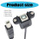 Highly Speed USB2.0 Printer Extension Cable Panel Mount Type B to Type B Cable 1.5m 3