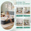 Vesgantti (Double(135x190cm)) Bed with Mattress 11
