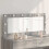 VidaXL vidaXL Vanity Mirror Rectangular Grey Sonoma 100 x 45 x 18 cm 1