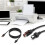 Barcode Scanner Cable 24V Powered USB Power Supply Data Line Cable Replacement 4