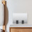 Wall Mount Stand 2 Layer Metal Wall Shelf for Laptops and Tablets 11