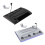 Vertical Display Stand for Console Charging Stand with Light Cartridge Slot White 2