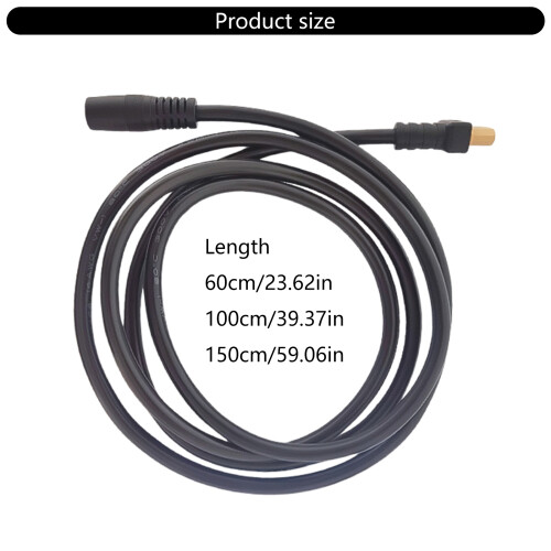 Easy Connectors XT60 to DC7.9mmx0.9mm Female Power Cable for Foldable Solar Panel 1m 2