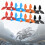 4Pcs Replacement Drones Propeller Lightweight Handheld Flight Camera Propeller Black 6