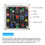 Beginner Friendly LED Spin Wheel DIYer Kit, PCB Soldering for Students Parts and shell 7