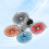 8pcs Low Noise Drones Propellers For Flip Models Improved Efficiency Blue 7