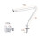 Microphone Boom Arm Desktop Mount Stand Rack Convenient Foldable Mic 39W white metal fram 9