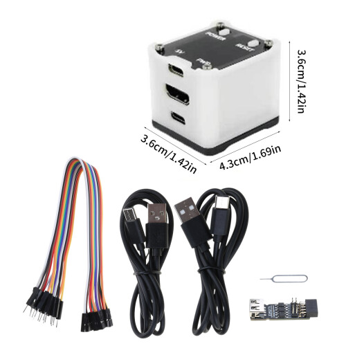 Small KVM Remote Server Management Device With Video Captures USB2.0 and Screen 2