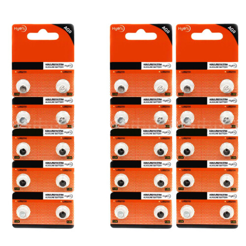 20pc/10Pc AG0/ LR69/SR521 Button Batteries Stable Voltages for Small Electronic 10 pieces 1