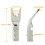 Ushaped Y Fork Sound Terminals for Secure Connection on Amplifiers and Sound 2