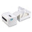 Removable Label Holder Stand For 4x6 Printer Rolls For Warehouse Organization White 6