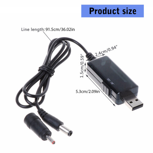 Power Regulator Line with LED Display USB 5V to 9V 12V, Step Up Step Up Voltages 1