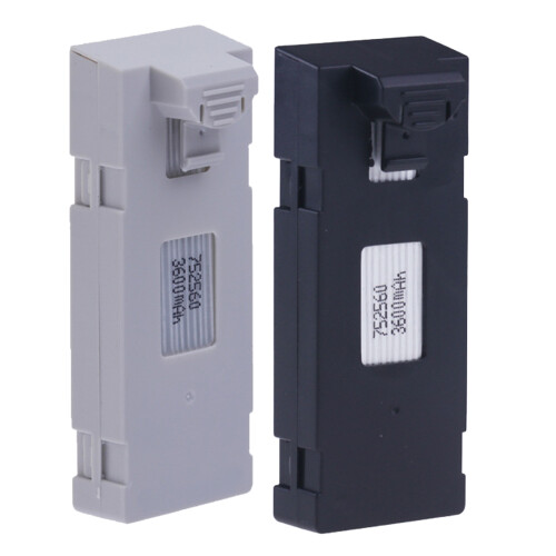 3600mAh Drones Battery Powerful For E88 E88PRO Models Ensuring Consistent Power Gray 1