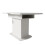 Extendable Oval Dining Table – 110/130x70cm, White 11