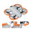 Propellers Guard for Drones Propellers Guard Protective Cover Anti-collision Gray 3