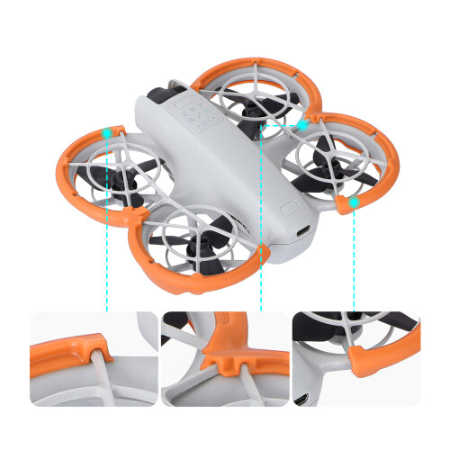 Propellers Guard for Drones Propellers Guard Protective Cover Anti-collision Gray 2