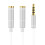 Sound Sharing Line 3.5mm  Sound Splitter with Device Control Feature 300mm 5
