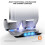 Vertical Cooling Stand with Cooling Fan and Controller Charging Slots LED Black 6